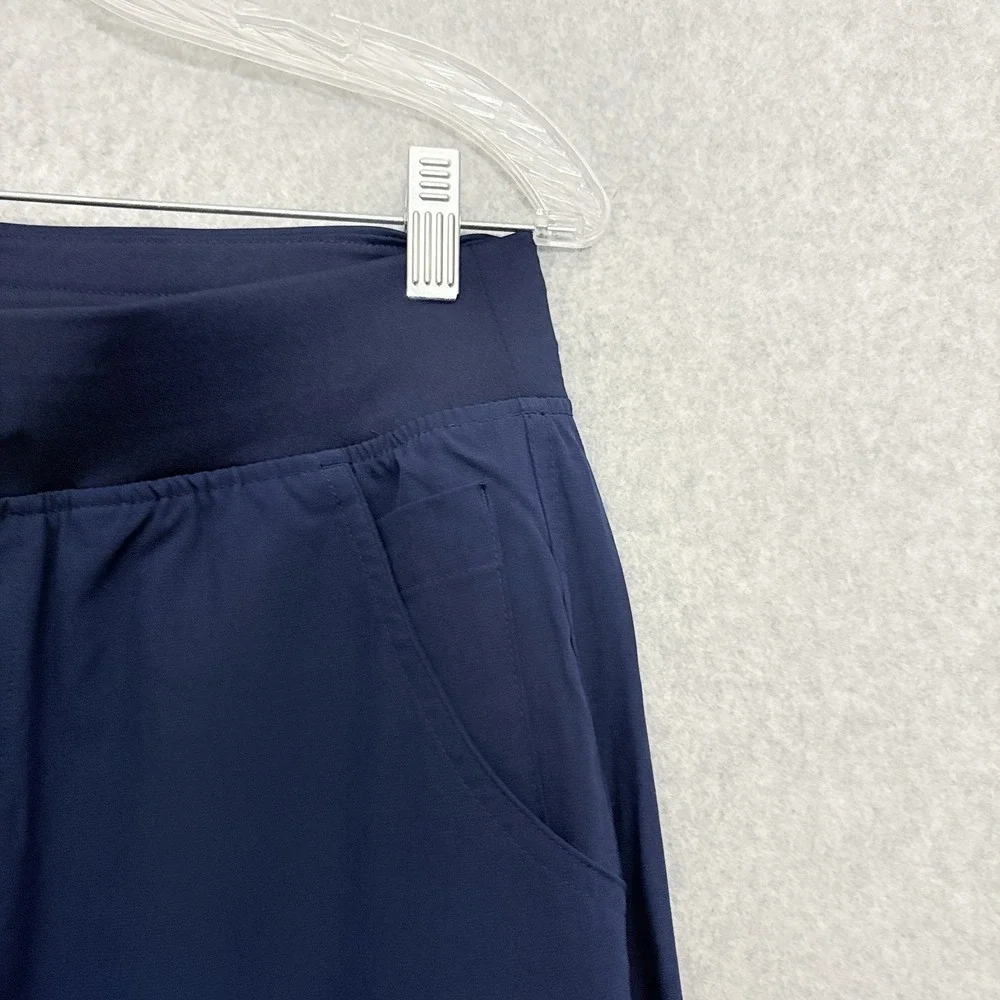 Figs Technical Collection FREEx Lined Cargo Pants Women‎ M Petite Navy PO 3997